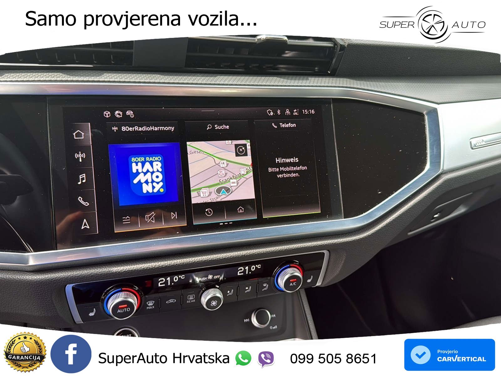 Audi Q3 35 TFSI (150 KS) S tronic advanced LED+GR SJED+ACC