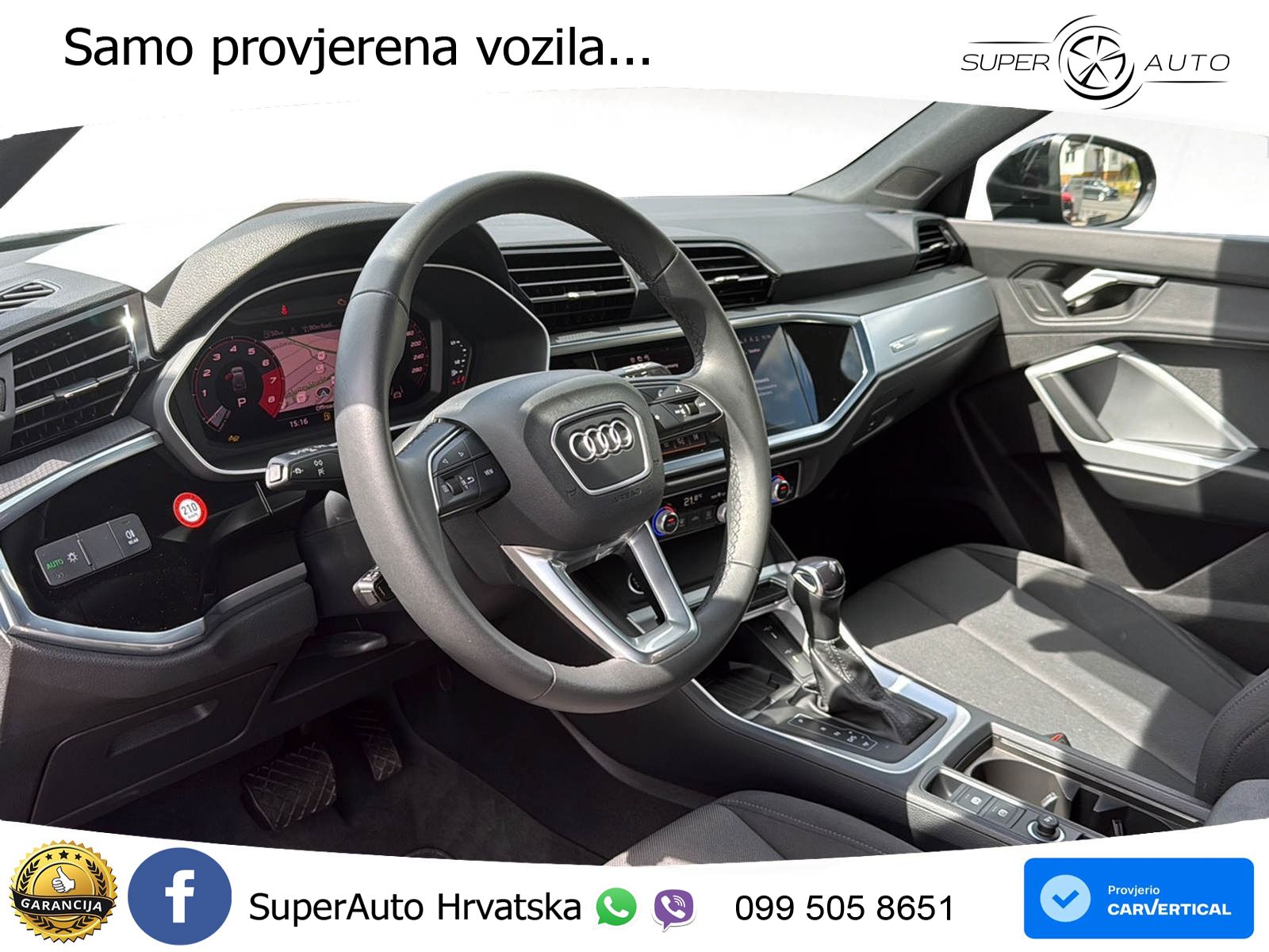 Audi Q3 35 TFSI (150 KS) S tronic advanced LED+GR SJED+ACC