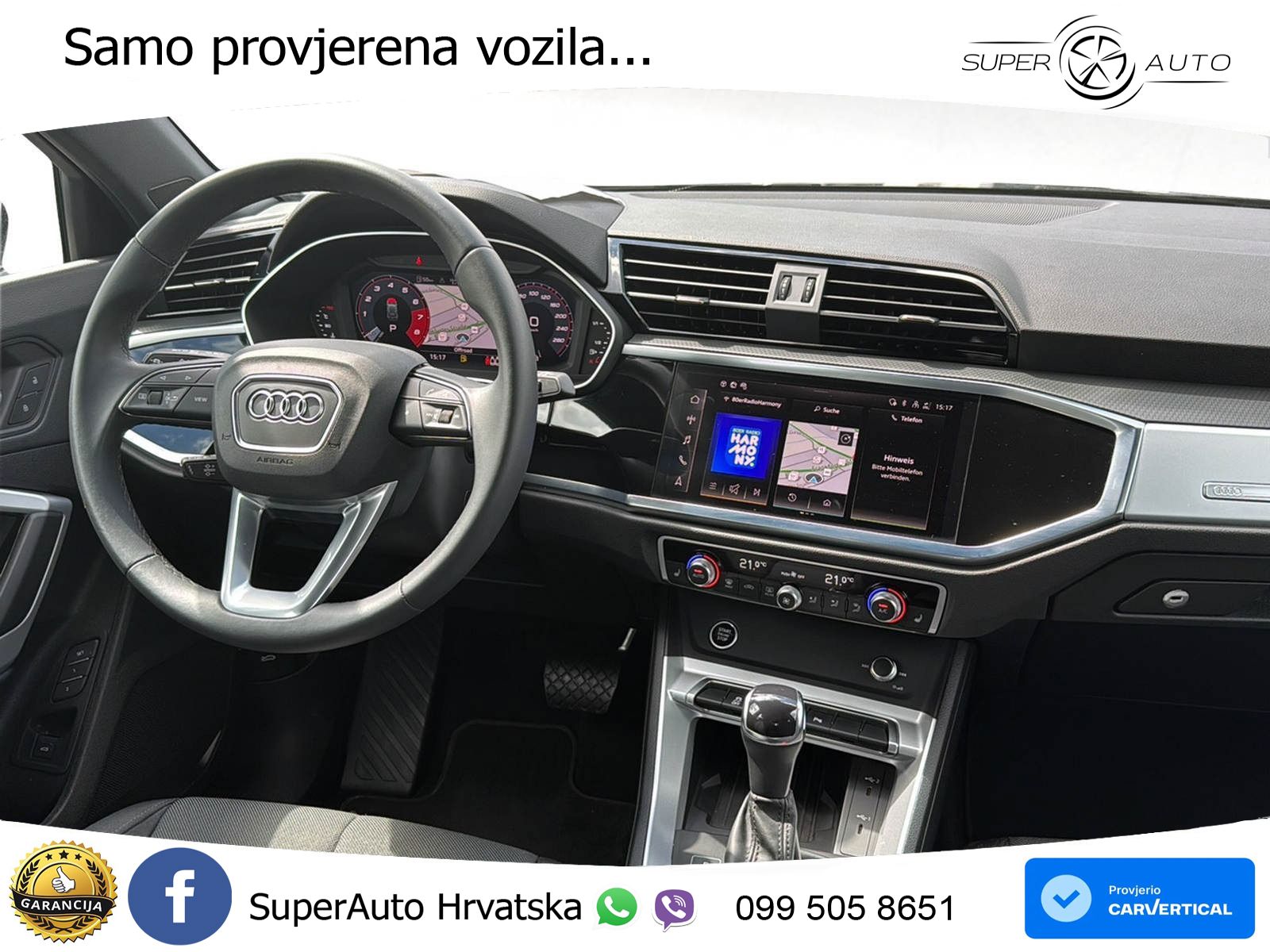 Audi Q3 35 TFSI (150 KS) S tronic advanced LED+GR SJED+ACC