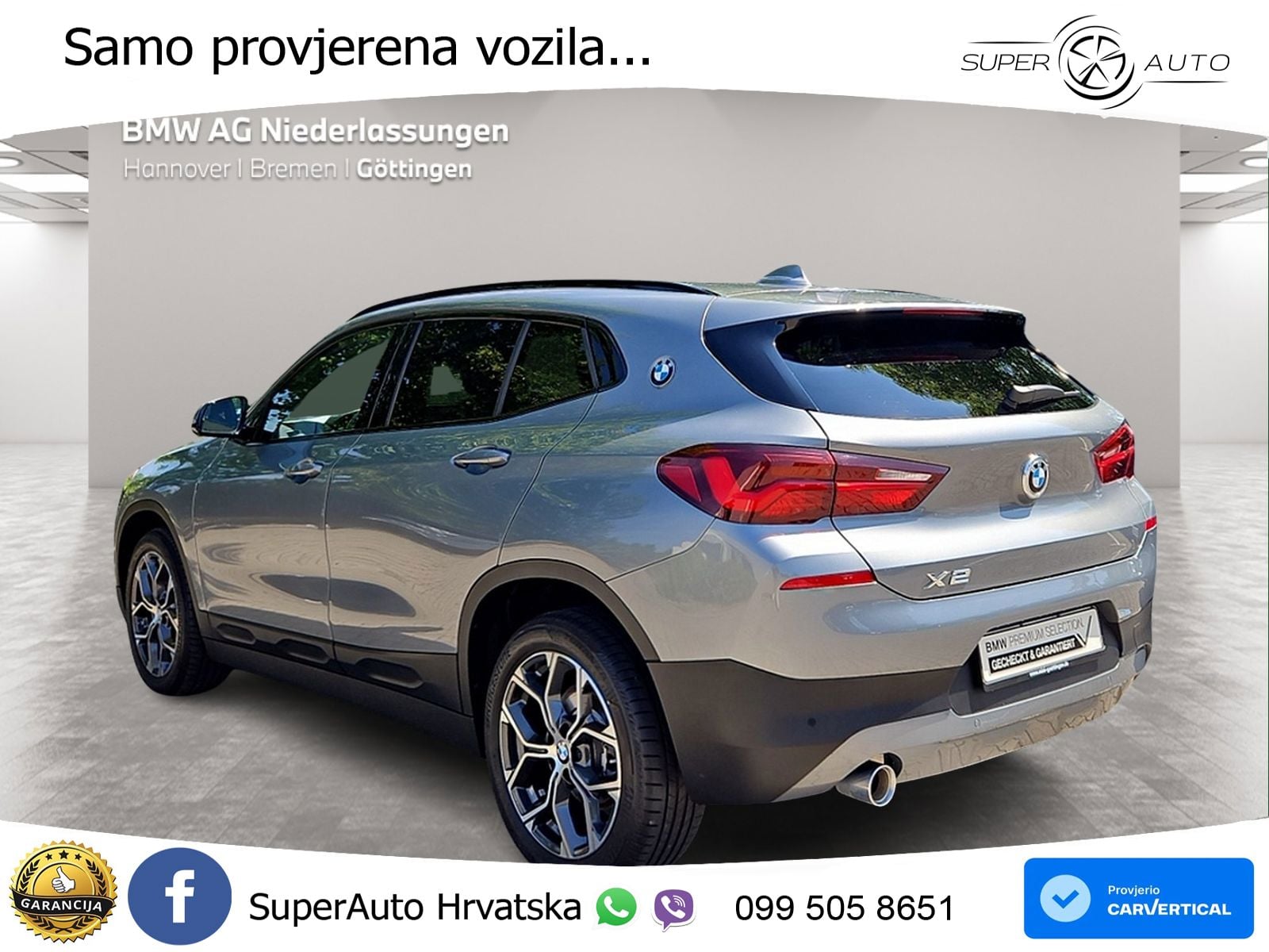 BMW X2 sDrive18i Manual