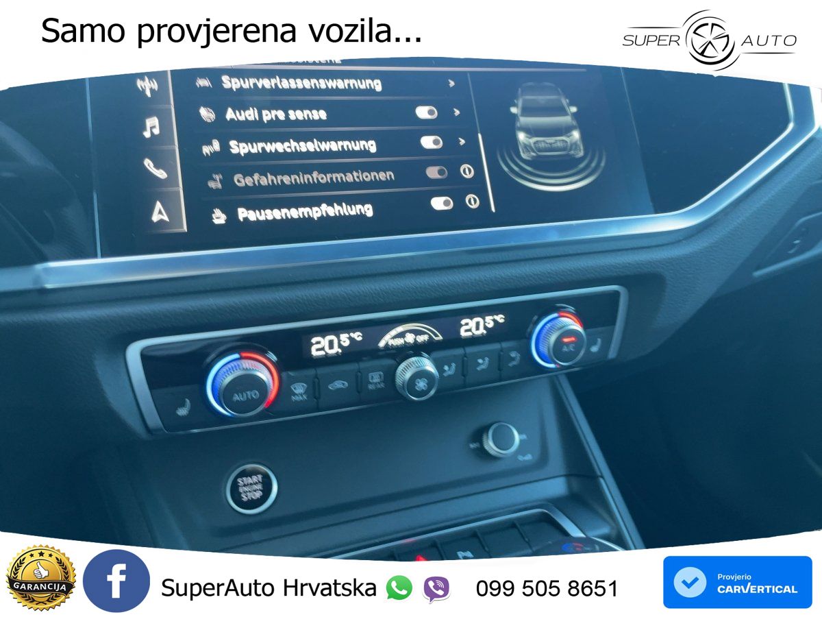 Audi Q3 II Sportback 35 TFSI (150 KS) S tronic S line LED+GR SJED+ACC