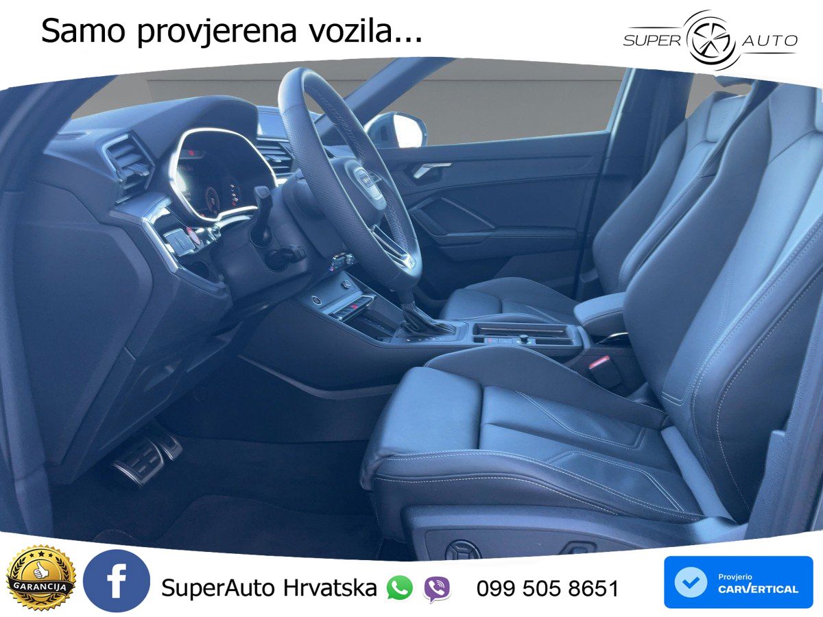 Audi Q3 II Sportback 35 TFSI (150 KS) S tronic S line LED+GR SJED+ACC