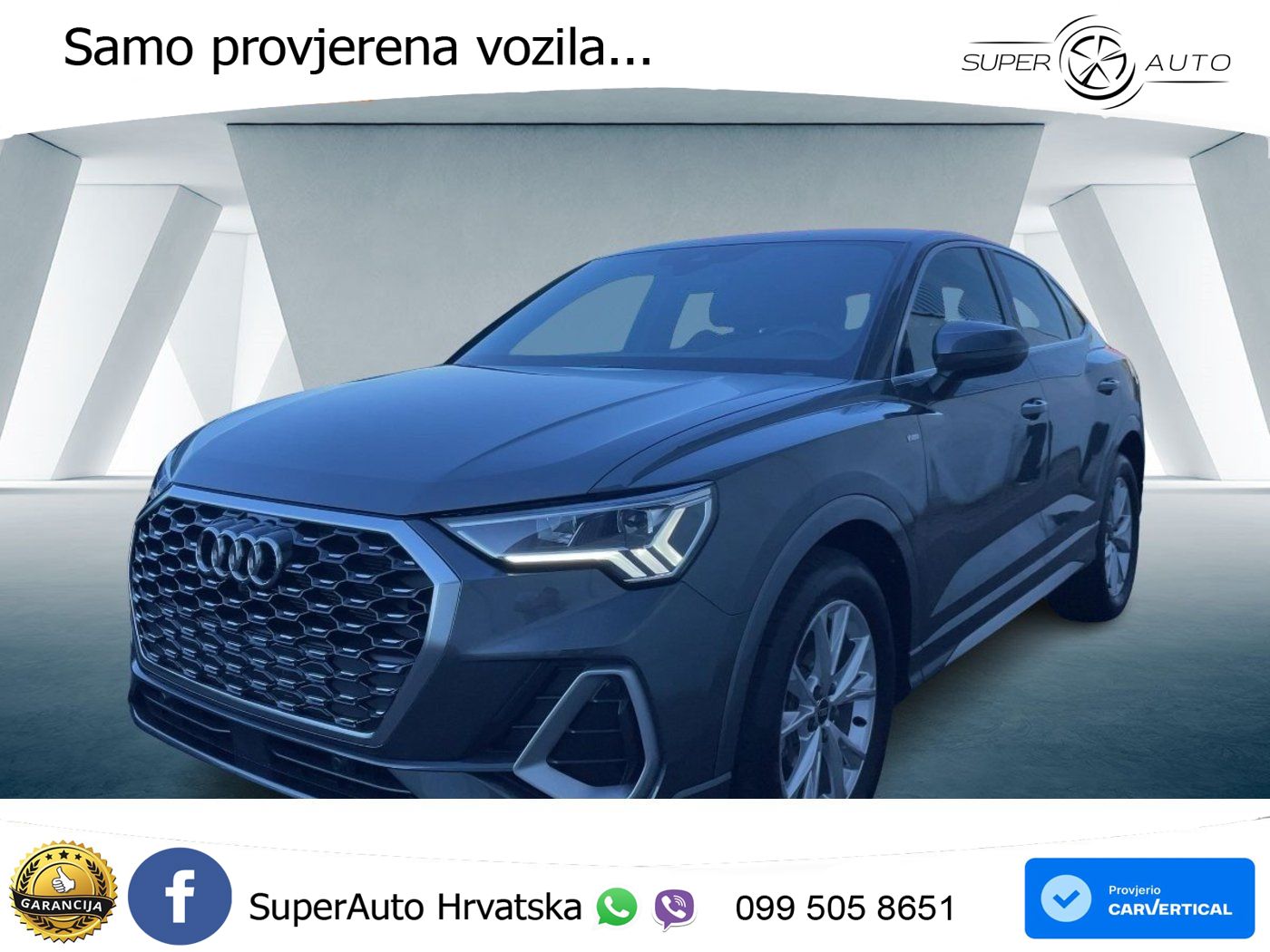 Audi Q3 II Sportback 35 TFSI (150 KS) S tronic S line LED+GR SJED+ACC