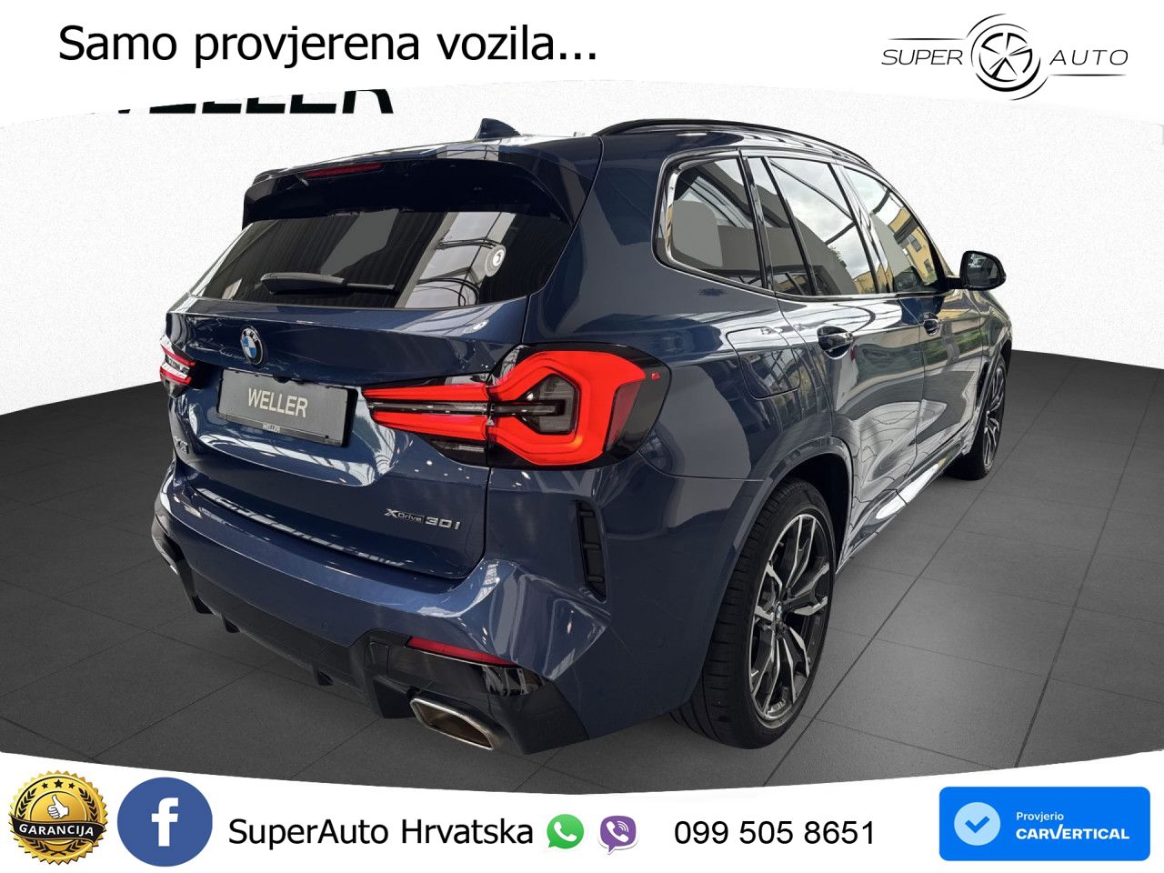 BMW X3 30i sDrive Steptronic M Sport ACC+HEAD+4xGR SJED+360+PANO
