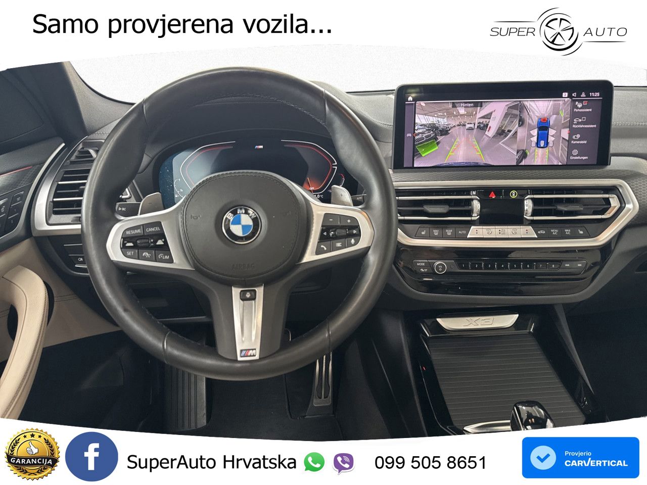 BMW X3 30i sDrive Steptronic M Sport ACC+HEAD+4xGR SJED+360+PANO
