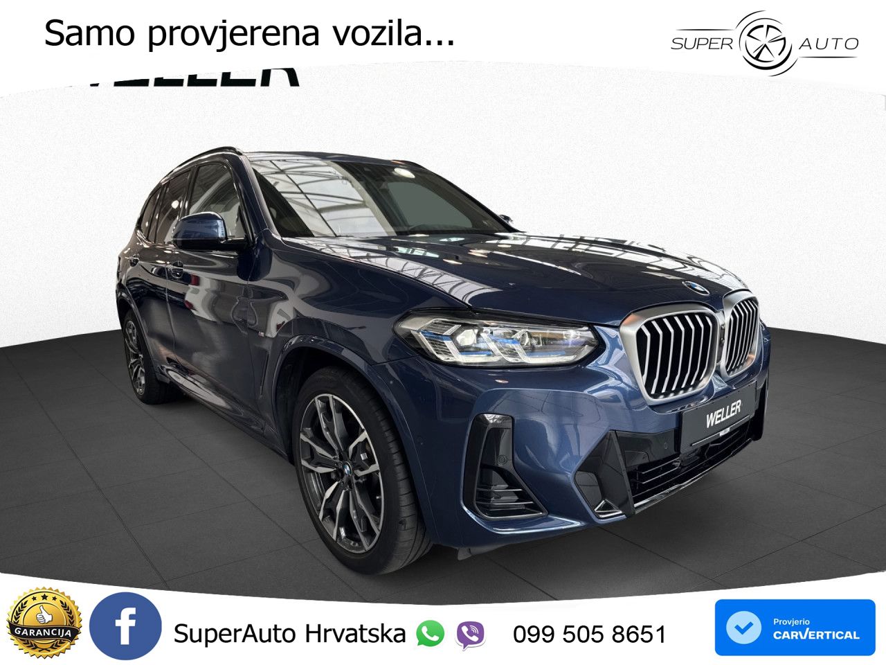 BMW X3 30i sDrive Steptronic M Sport ACC+HEAD+4xGR SJED+360+PANO