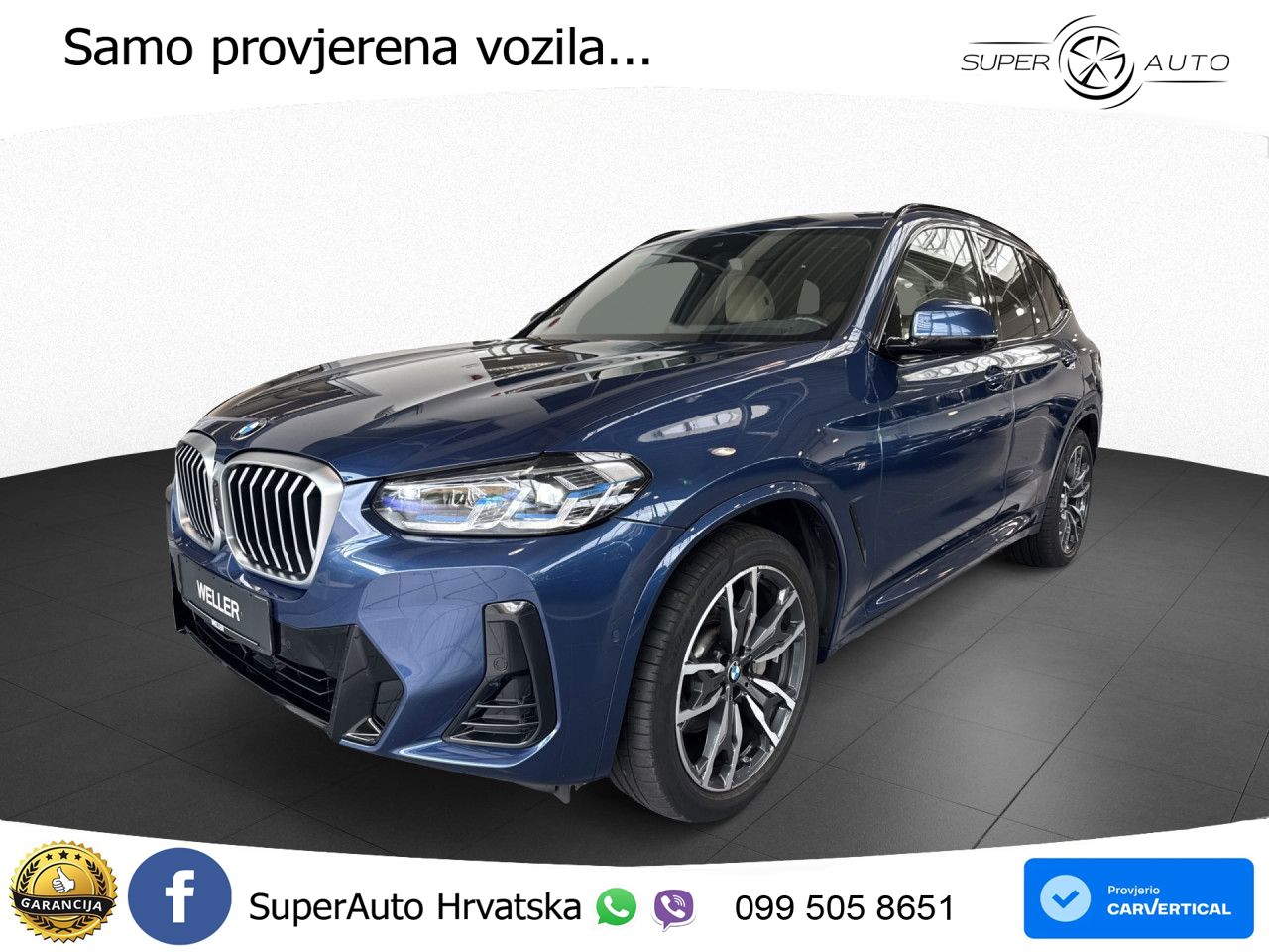 BMW X3 30i sDrive Steptronic M Sport ACC+HEAD+4xGR SJED+360+PANO
