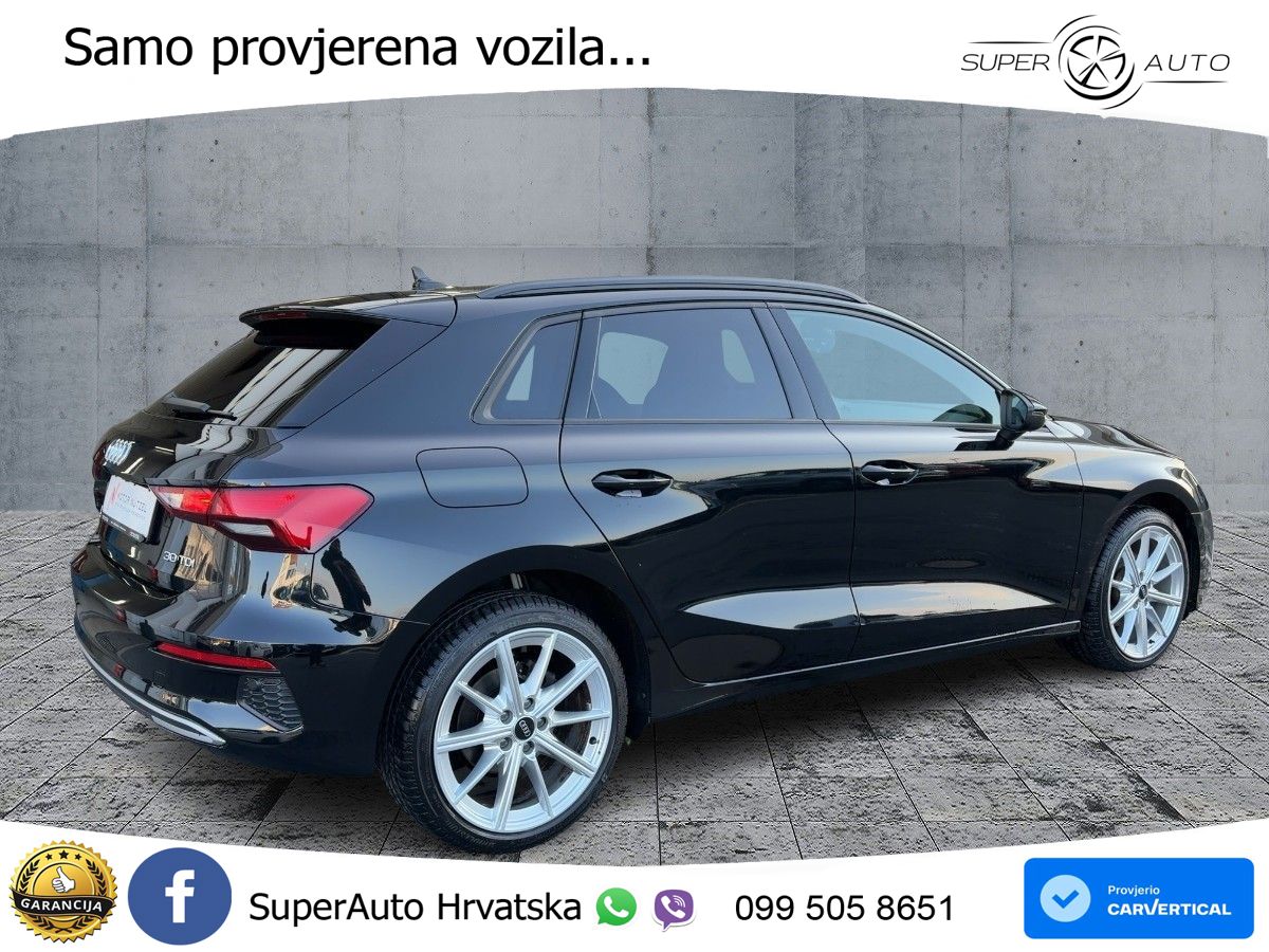 Audi A3 30 TDI (116 KS) S tronic advanced LED+GR SJED+ACC