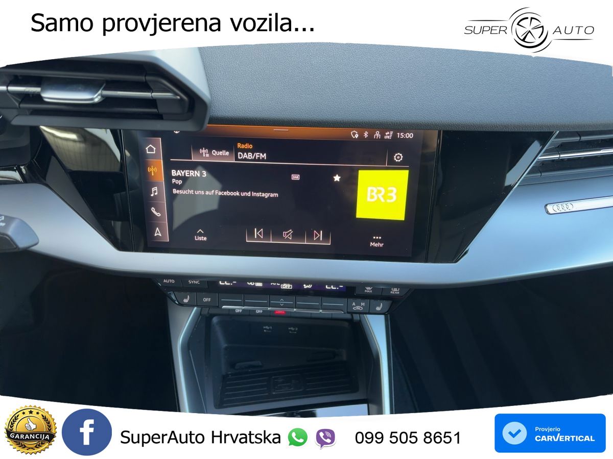 Audi A3 30 TDI (116 KS) S tronic advanced LED+GR SJED+ACC