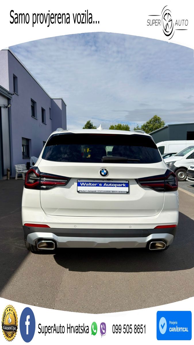 BMW X3 20d xDrive Steptronic LED+GR SJED+ACC