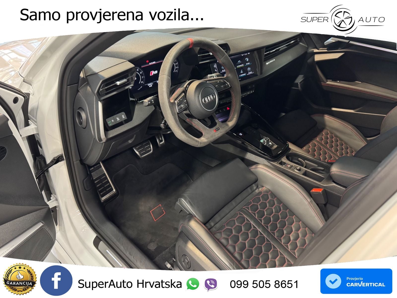 Audi RS3 Sedan 2.5 TFSI (400 KS) quattro S tronic LED+GR SJED+ACC