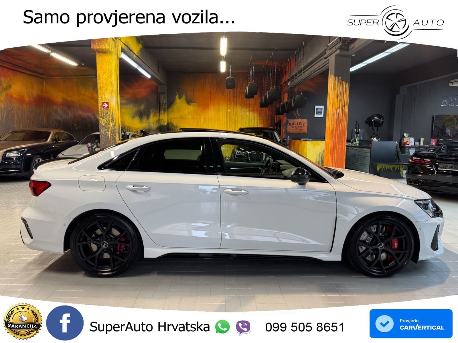 Audi RS3 Sedan 2.5 TFSI (400 KS) quattro S tronic LED+GR SJED+ACC