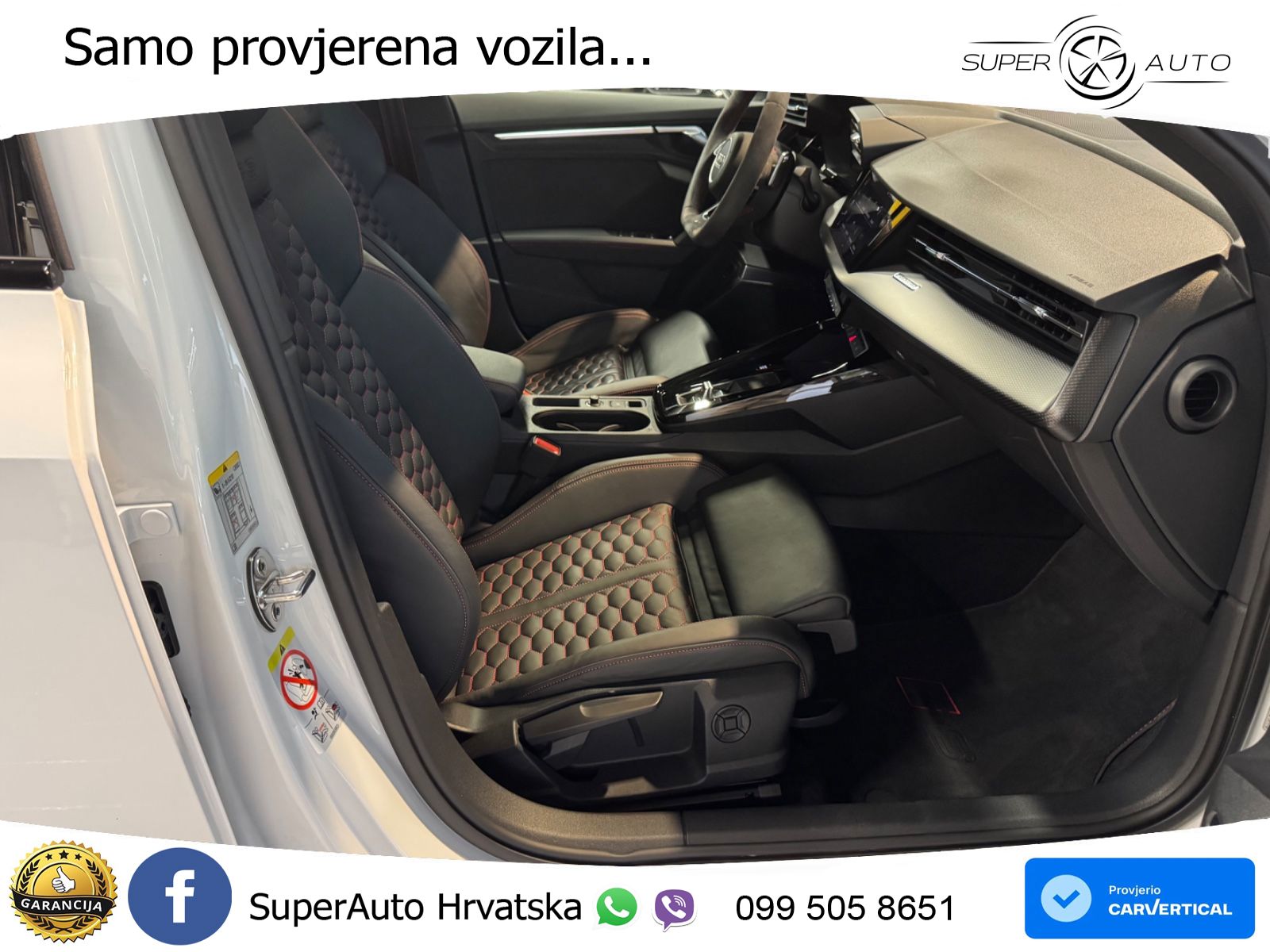 Audi RS3 Sedan 2.5 TFSI (400 KS) quattro S tronic LED+GR SJED+ACC