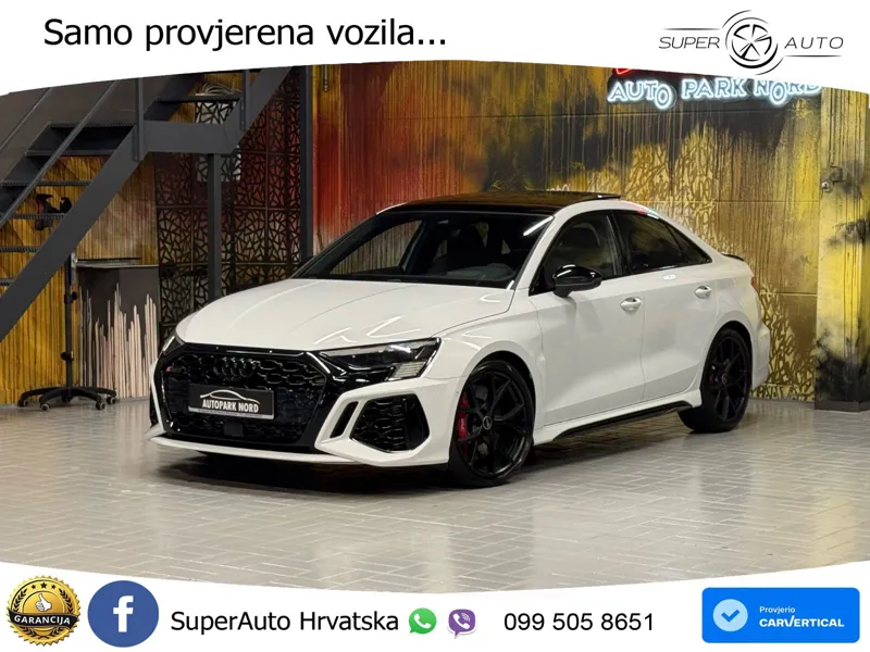 Audi RS3 Sedan 2.5 TFSI (400 KS) quattro S tronic LED+GR SJED+ACC