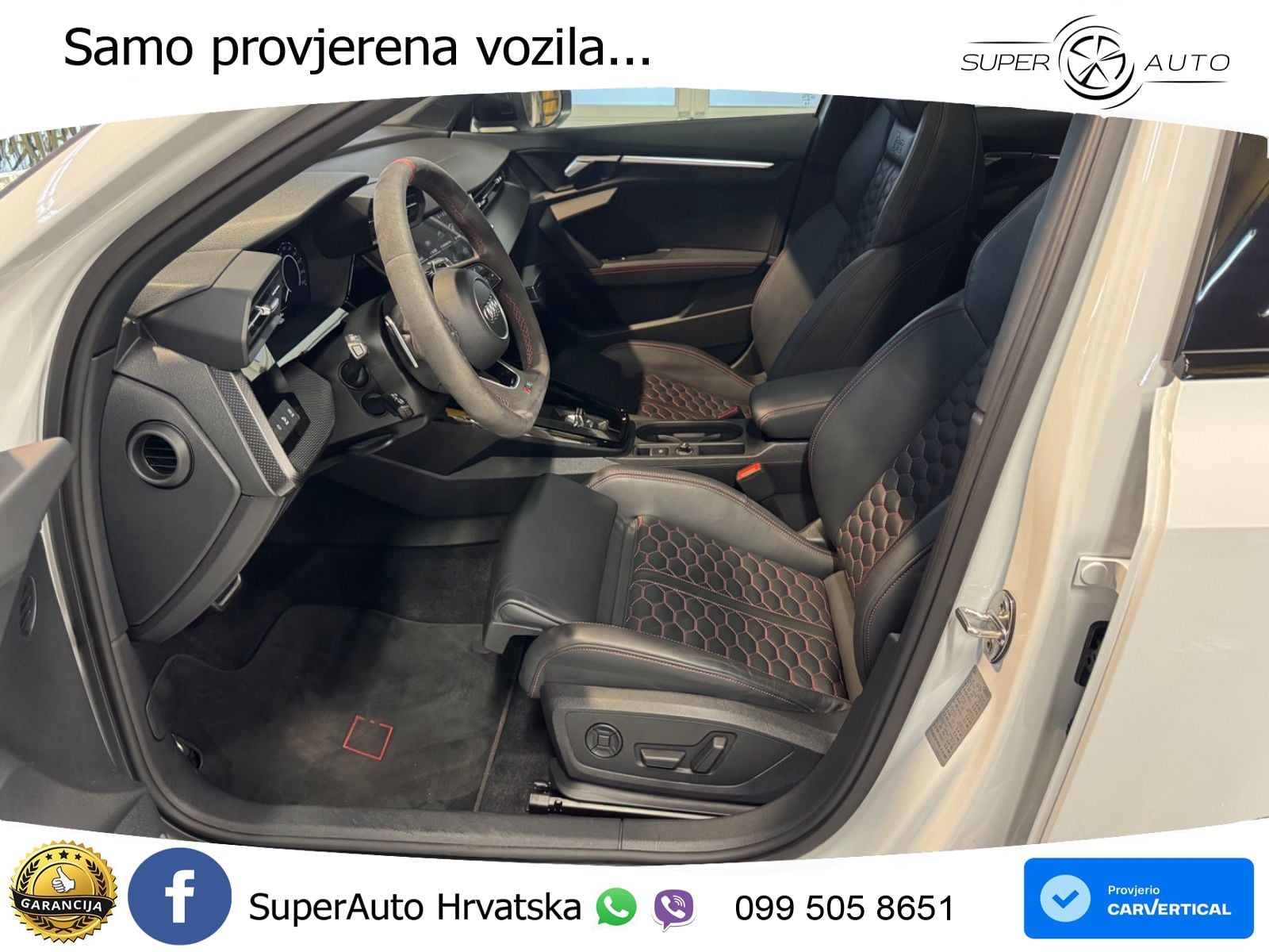 Audi RS3 Sedan 2.5 TFSI (400 KS) quattro S tronic LED+GR SJED+ACC