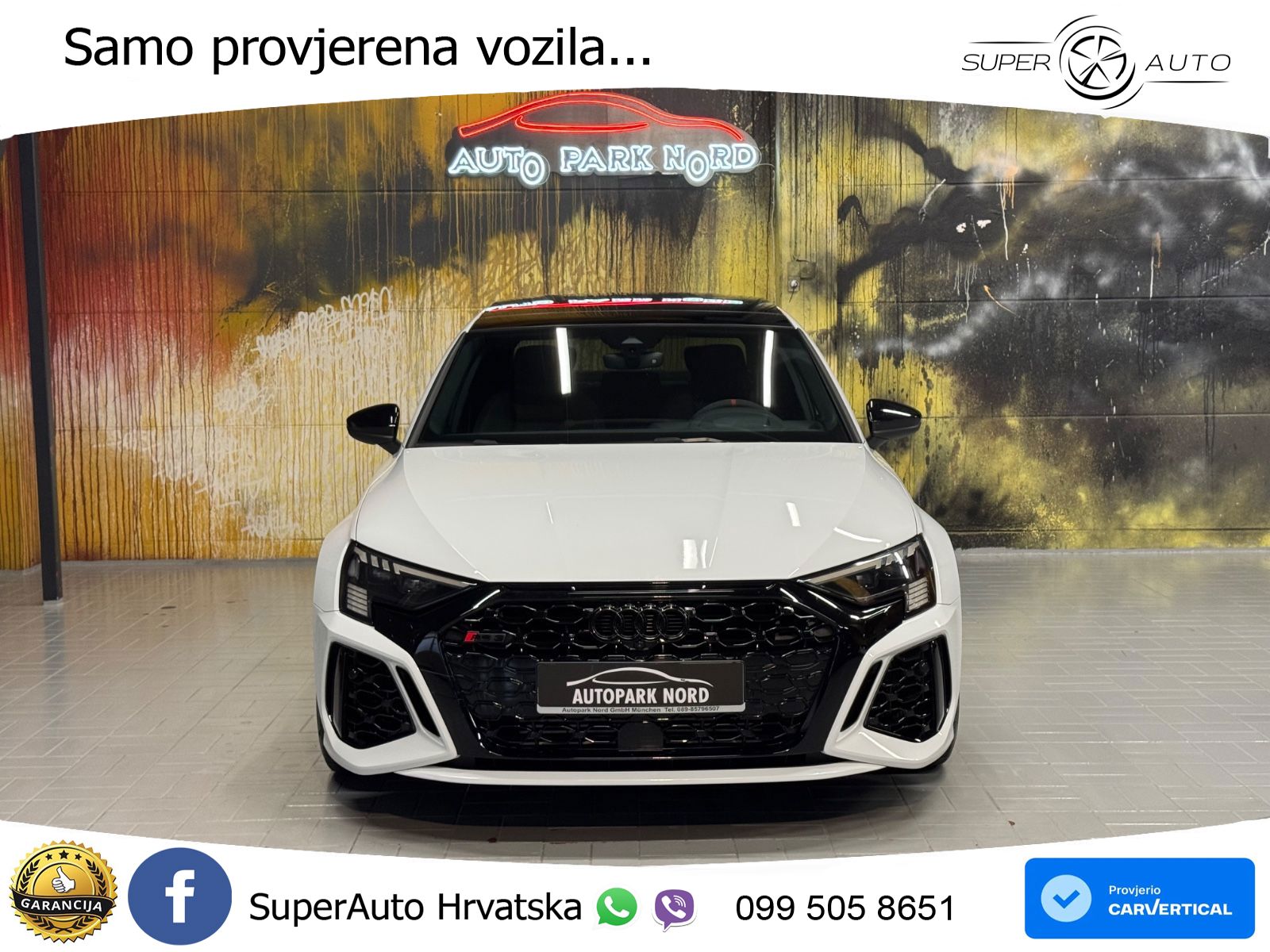 Audi RS3 Sedan 2.5 TFSI (400 KS) quattro S tronic LED+GR SJED+ACC