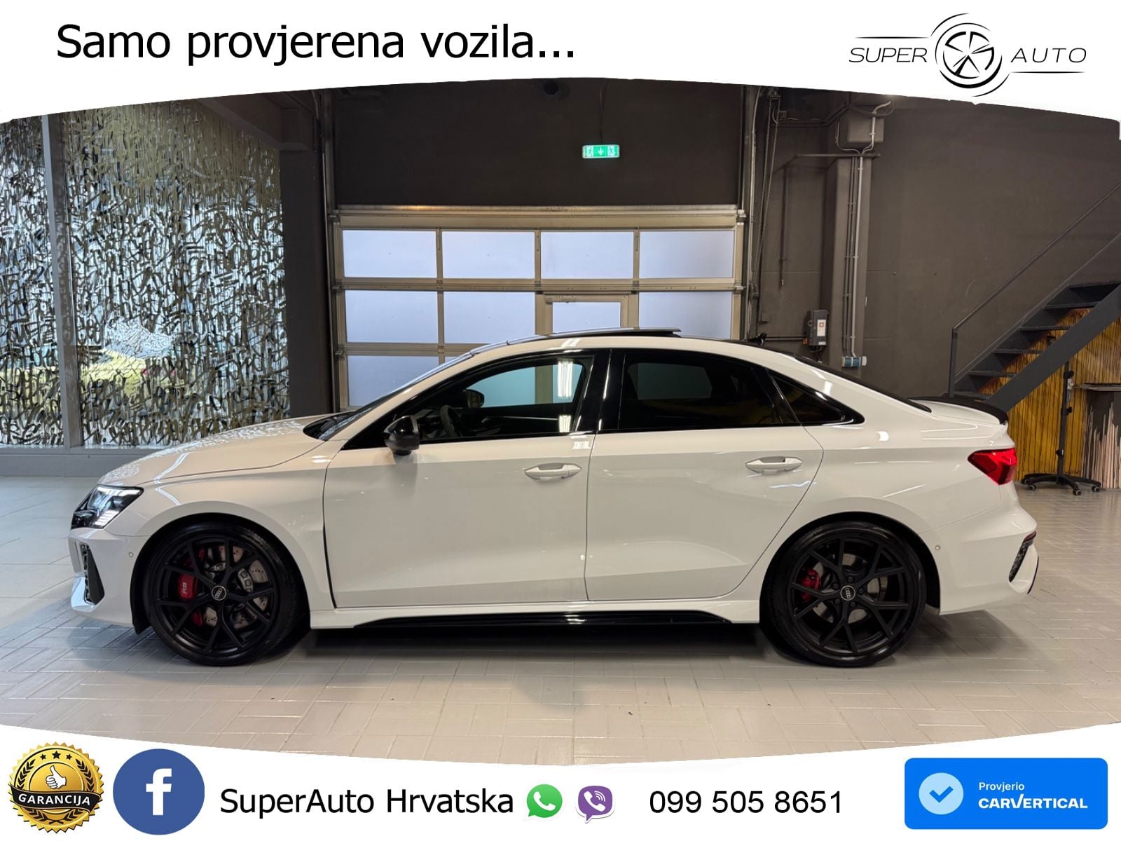 Audi RS3 Sedan 2.5 TFSI (400 KS) quattro S tronic LED+GR SJED+ACC