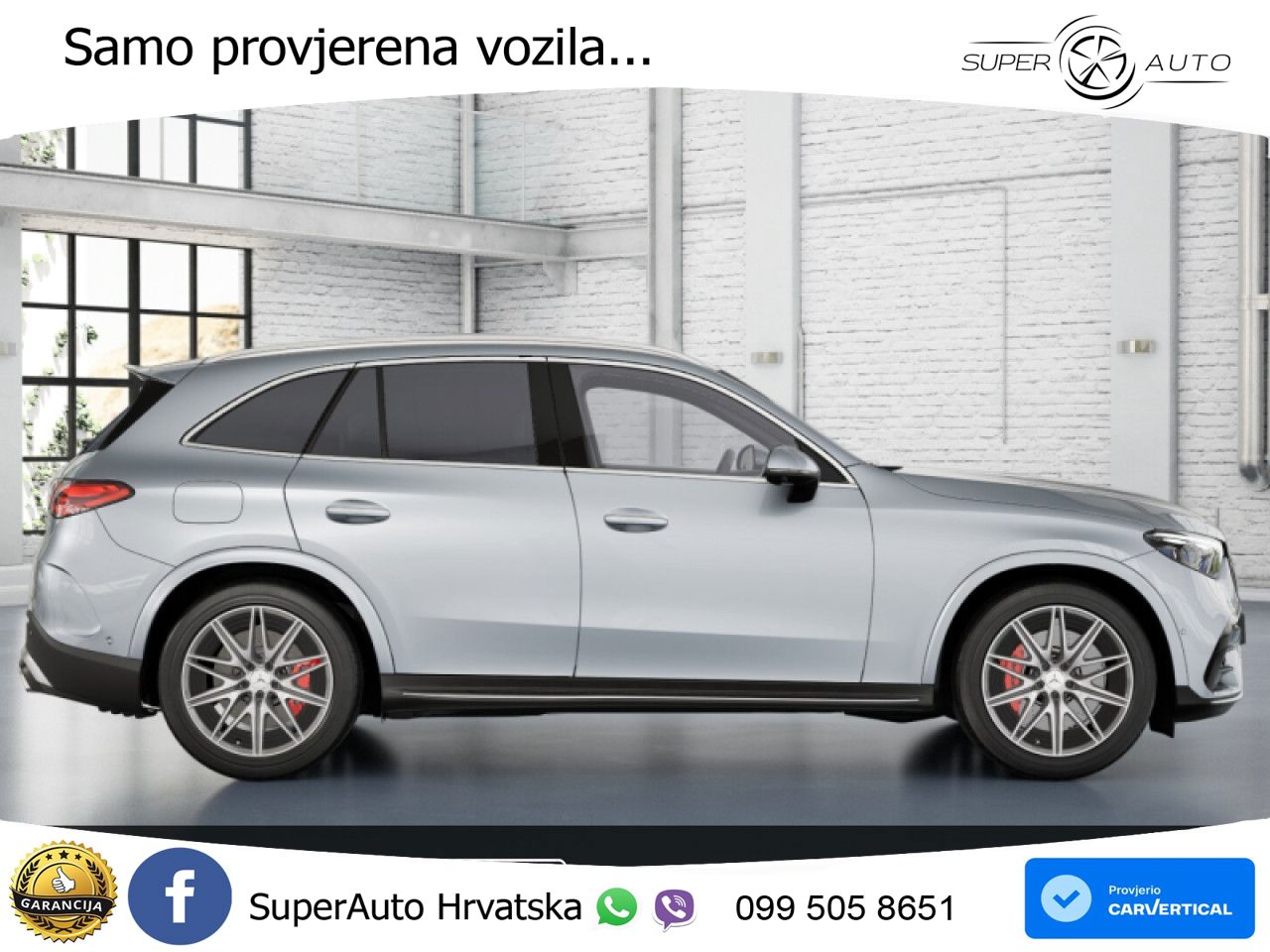 Mercedes AMG GLC 63 S E PERFORMANCE (680 KS) 4MATIC+ AMG SPEEDSHIFT MCT 9G LED+GR SJED+ACC