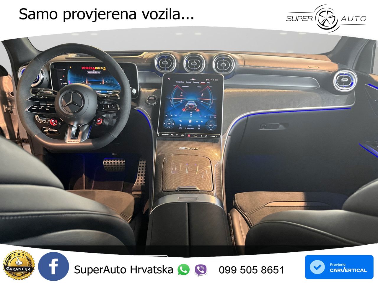 Mercedes AMG GLC 63 S E PERFORMANCE (680 KS) 4MATIC+ AMG SPEEDSHIFT MCT 9G LED+GR SJED+ACC