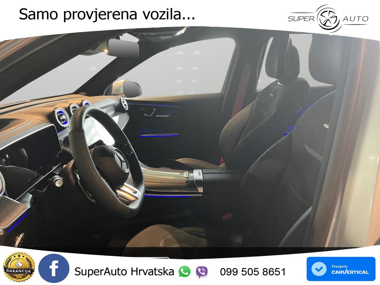 Mercedes AMG GLC 63 S E PERFORMANCE (680 KS) 4MATIC+ AMG SPEEDSHIFT MCT 9G LED+GR SJED+ACC