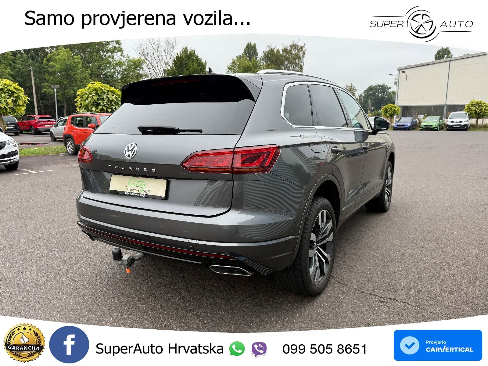 Volkswagen Touareg 3.0 V6 TDI (286 KS) 4MOTION Tiptronic R-Line ZRAČNI+ACC+GR SJED+KAM+PANO