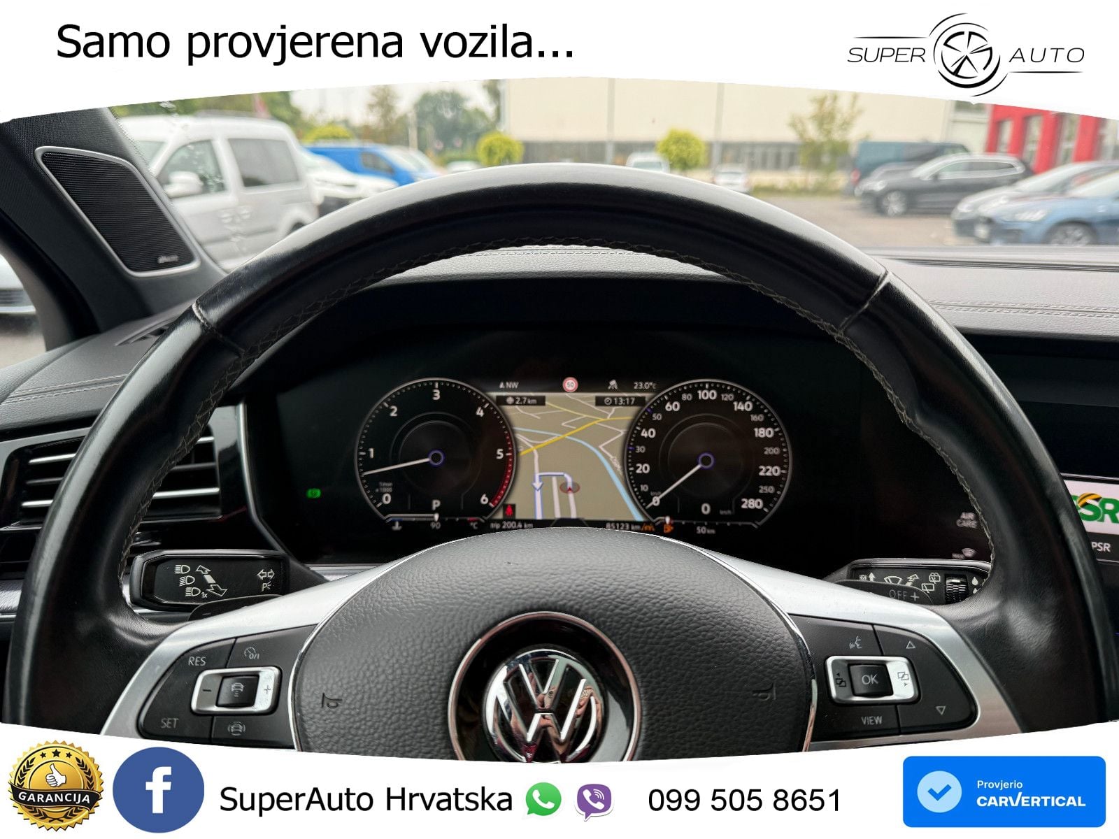 Volkswagen Touareg 3.0 V6 TDI (286 KS) 4MOTION Tiptronic R-Line ZRAČNI+ACC+GR SJED+KAM+PANO