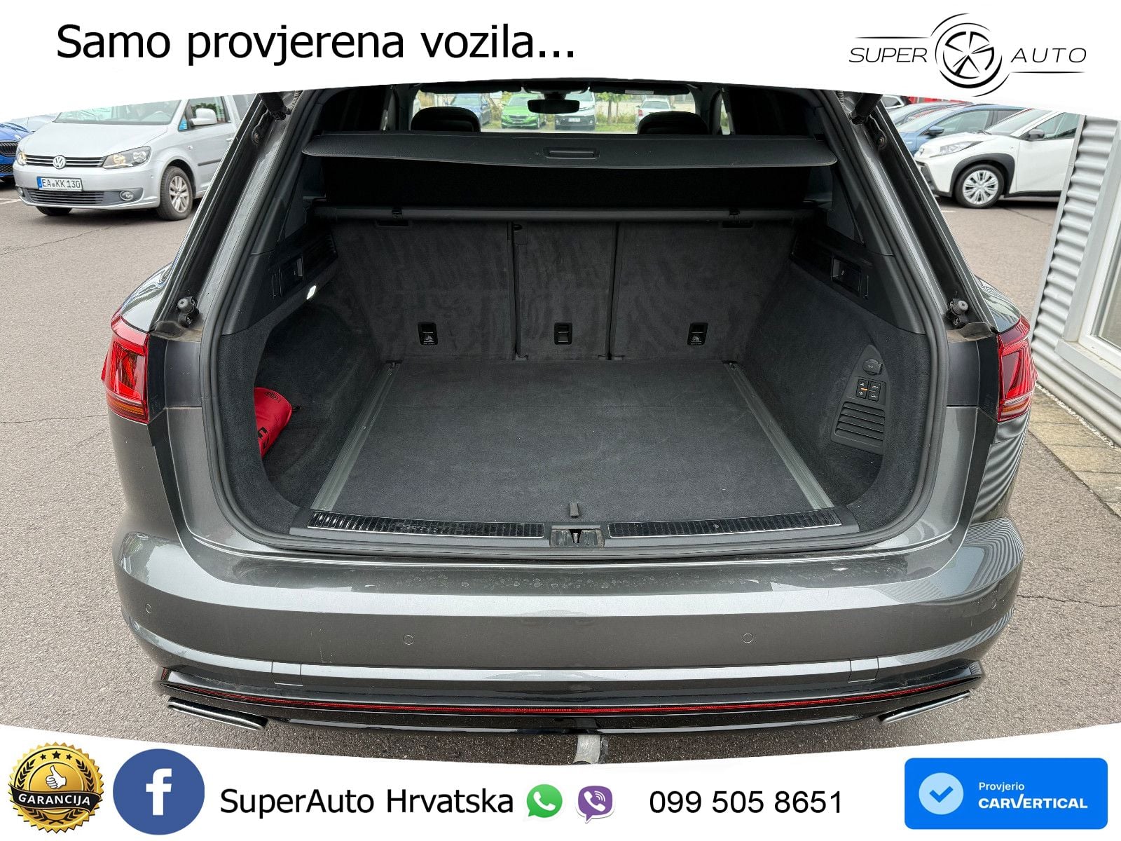 Volkswagen Touareg 3.0 V6 TDI (286 KS) 4MOTION Tiptronic R-Line ZRAČNI+ACC+GR SJED+KAM+PANO