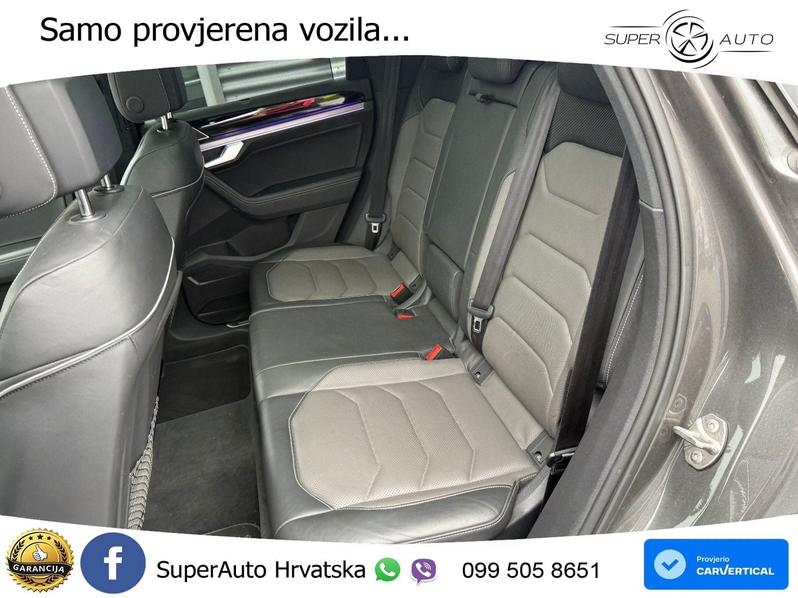 Volkswagen Touareg 3.0 V6 TDI (286 KS) 4MOTION Tiptronic R-Line ZRAČNI+ACC+GR SJED+KAM+PANO