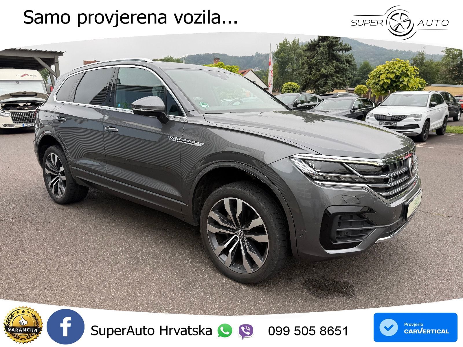 Volkswagen Touareg 3.0 V6 TDI (286 KS) 4MOTION Tiptronic R-Line ZRAČNI+ACC+GR SJED+KAM+PANO