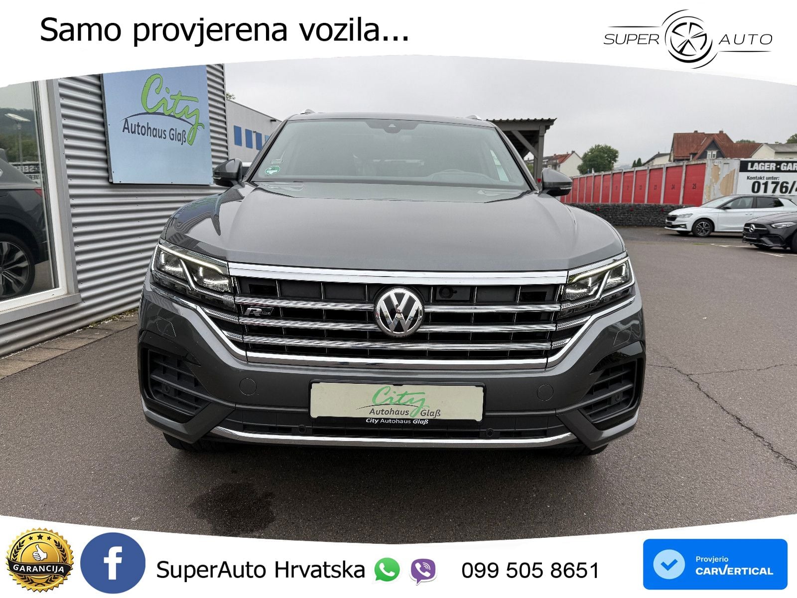 Volkswagen Touareg 3.0 V6 TDI (286 KS) 4MOTION Tiptronic R-Line ZRAČNI+ACC+GR SJED+KAM+PANO