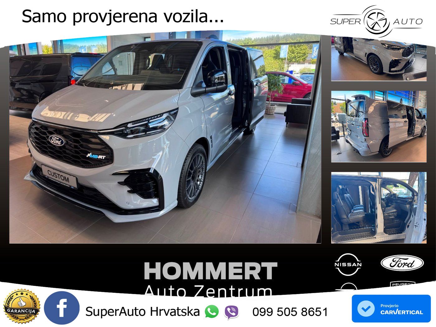 Ford Transit Custom MS-RT 320 L2 AHK*NAVI*MATRIX 170 KS
