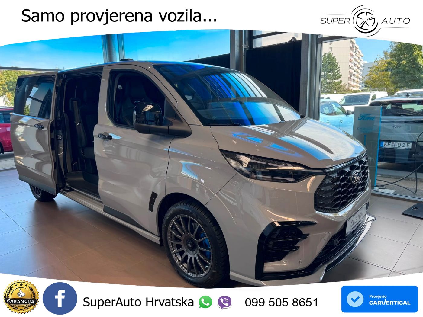 Ford Transit Custom MS-RT 320 L2 AHK*NAVI*MATRIX 170 KS