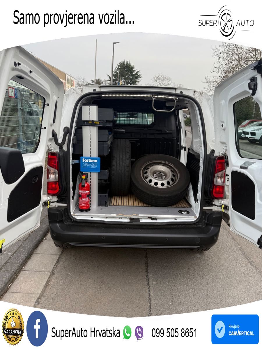 Peugeot Partner Premium L1 Navi/Sortimo/Scheckheft 102 KS