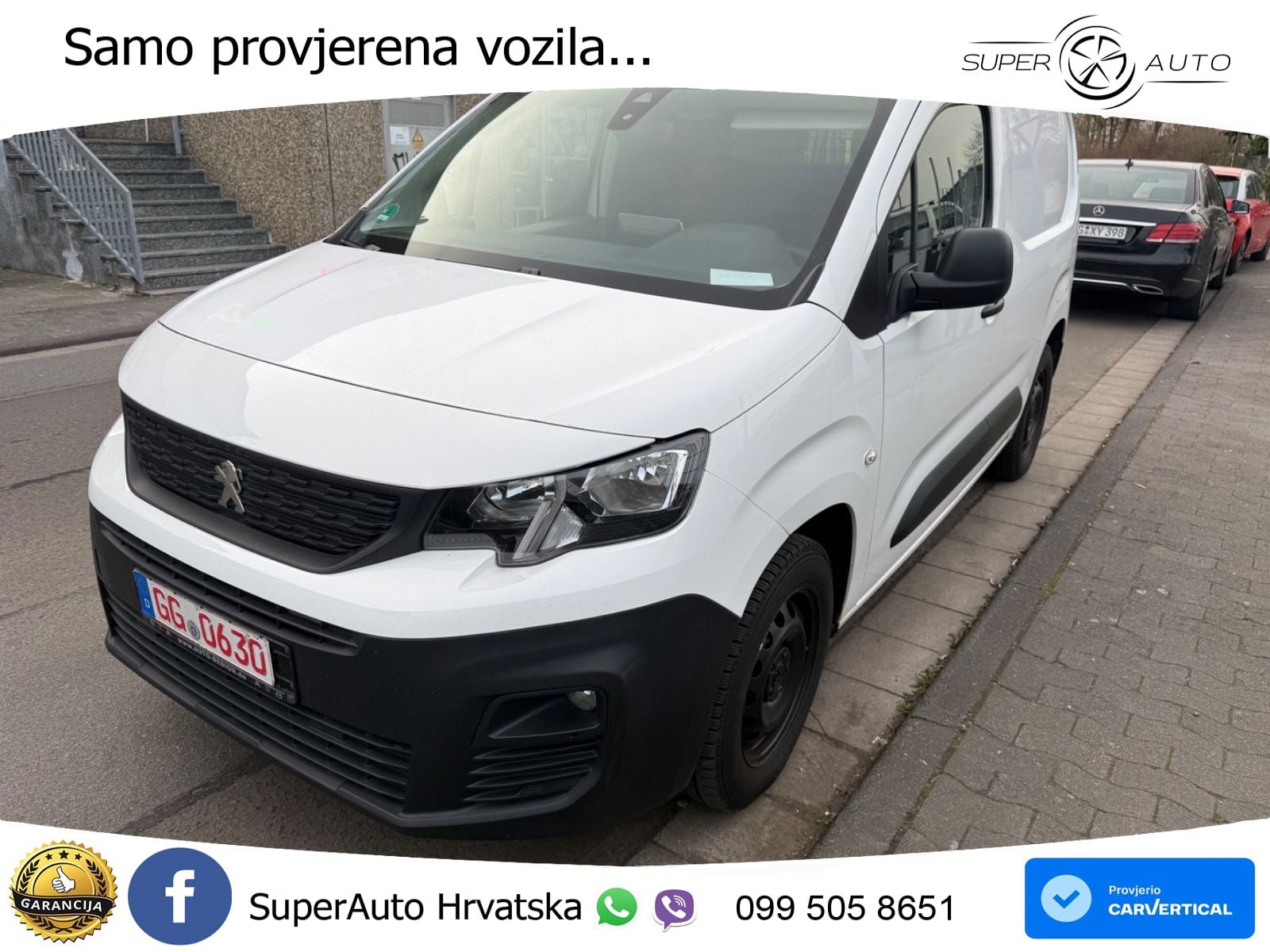 Peugeot Partner Premium L1 Navi/Sortimo/Scheckheft 102 KS