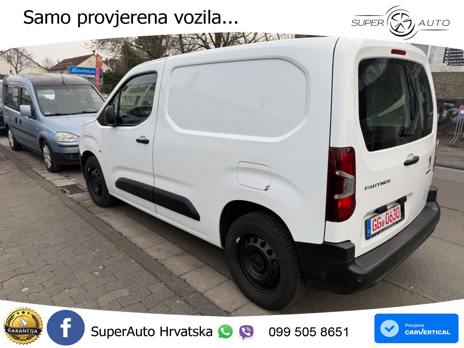Peugeot Partner Premium L1 Navi/Sortimo/Scheckheft 102 KS