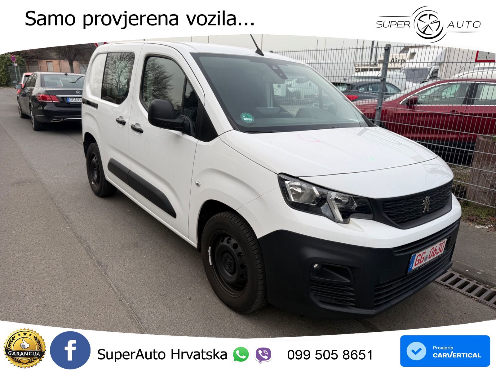 Peugeot Partner Premium L1 Navi/Sortimo/Scheckheft 102 KS