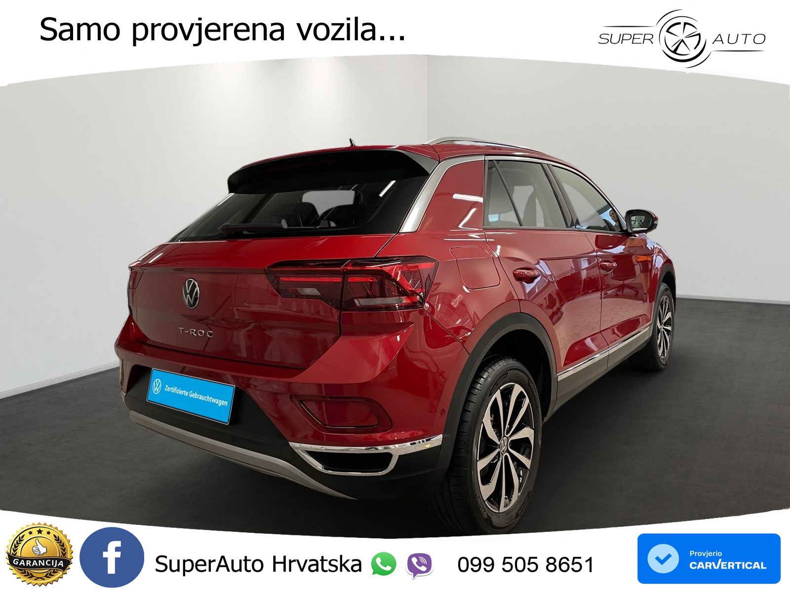 Volkswagen T-Roc I 1.5 TSI (150 KS) DSG LED+GR SJED+ACC