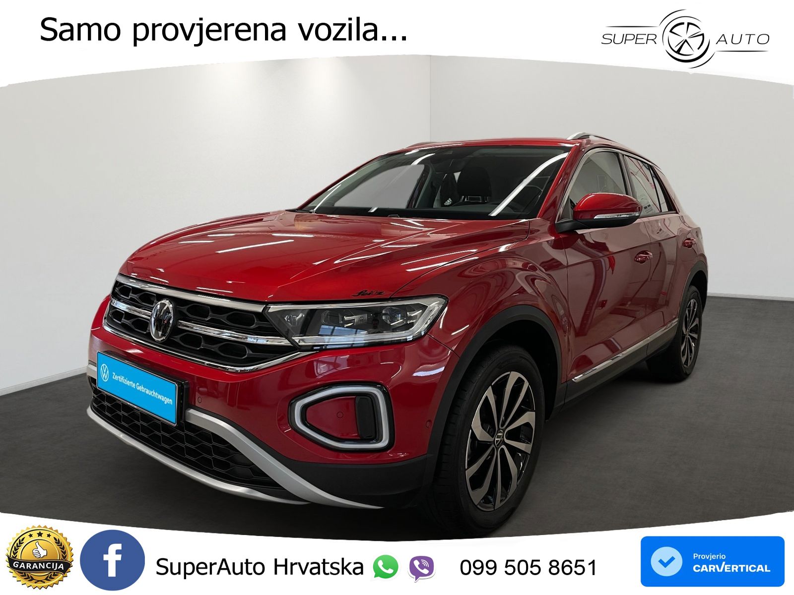 Volkswagen T-Roc I 1.5 TSI (150 KS) DSG LED+GR SJED+ACC