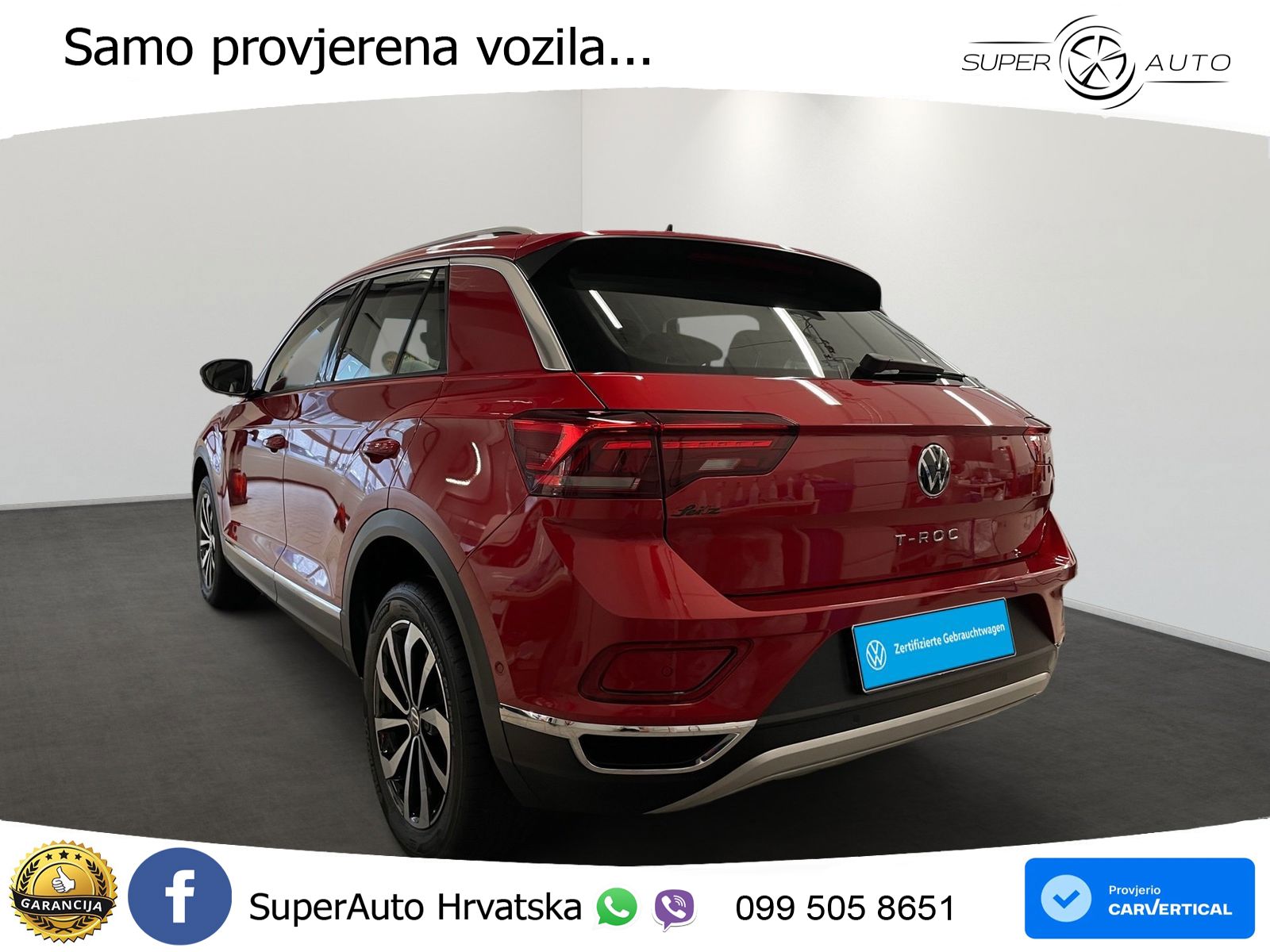 Volkswagen T-Roc I 1.5 TSI (150 KS) DSG LED+GR SJED+ACC