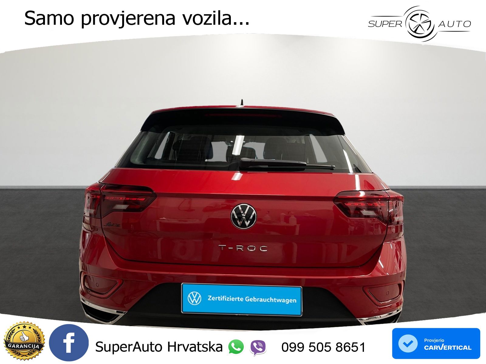 Volkswagen T-Roc I 1.5 TSI (150 KS) DSG LED+GR SJED+ACC