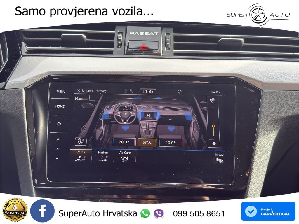 Volkswagen Passat Variant 2.0 TDI (122 KS) DSG LED+GR SJED+ACC