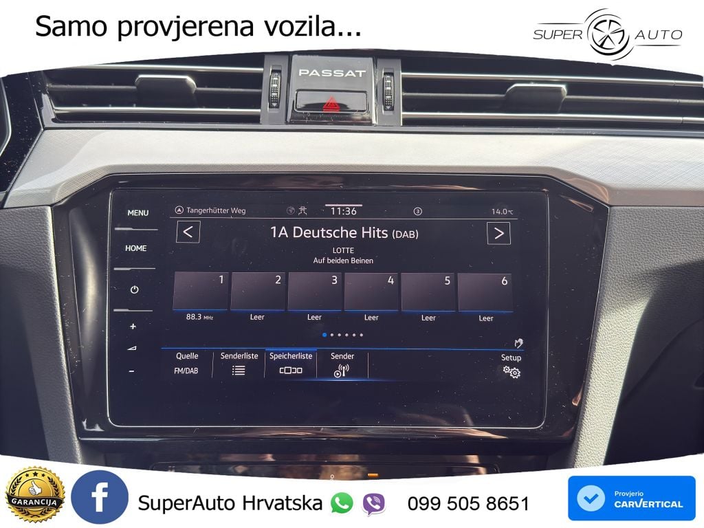 Volkswagen Passat Variant 2.0 TDI (122 KS) DSG LED+GR SJED+ACC