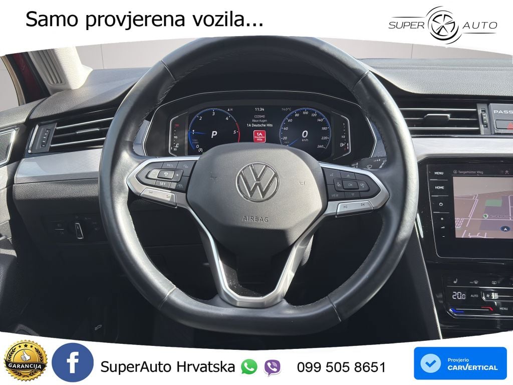 Volkswagen Passat Variant 2.0 TDI (122 KS) DSG LED+GR SJED+ACC