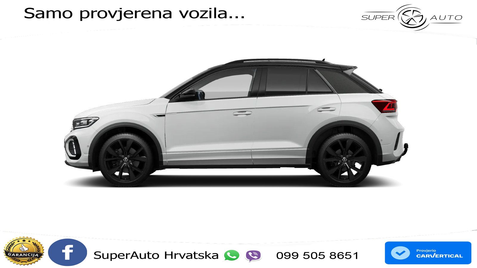 Volkswagen T-Roc 1.5 TSI (150 KS) DSG R-Line LED+GR SJED+ACC