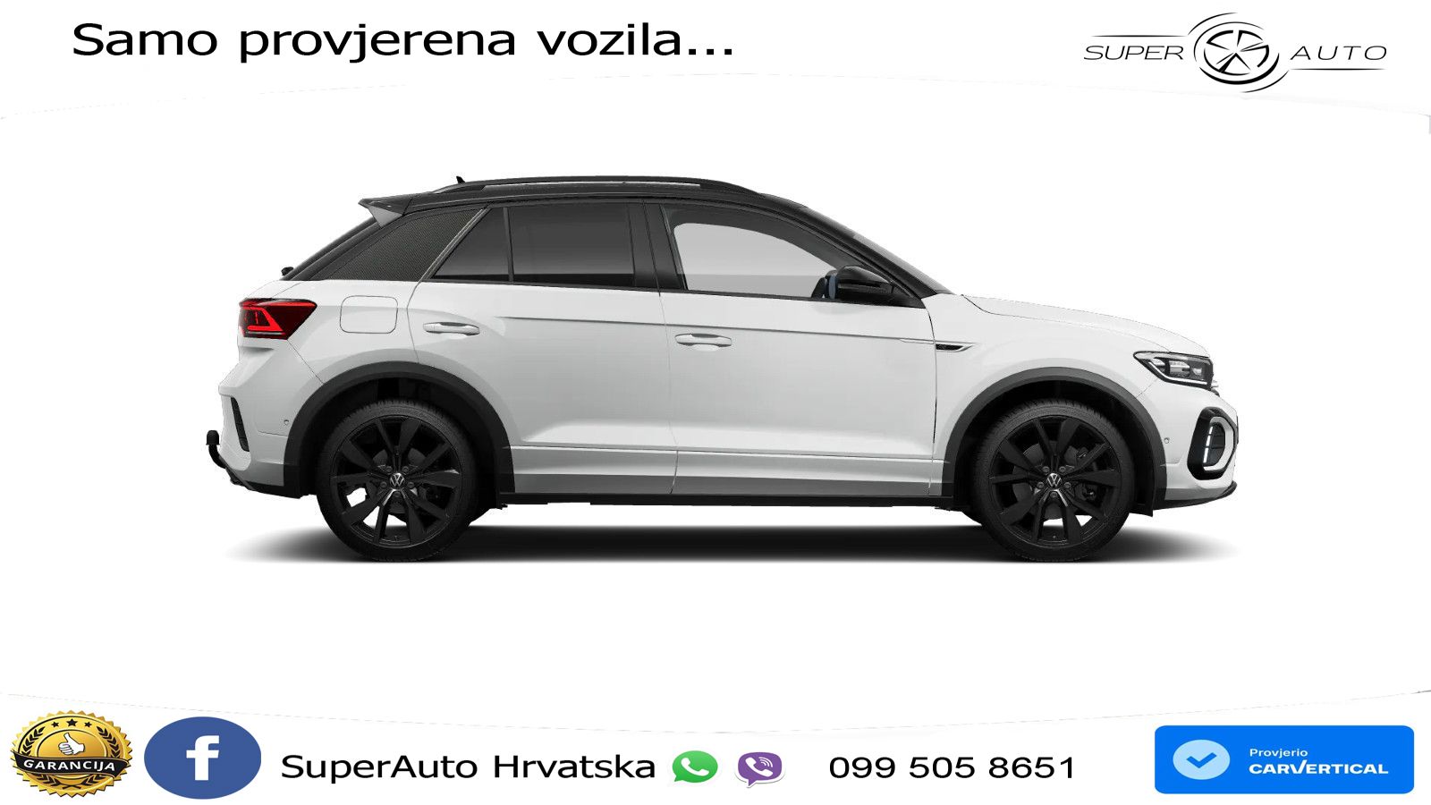 Volkswagen T-Roc 1.5 TSI (150 KS) DSG R-Line LED+GR SJED+ACC