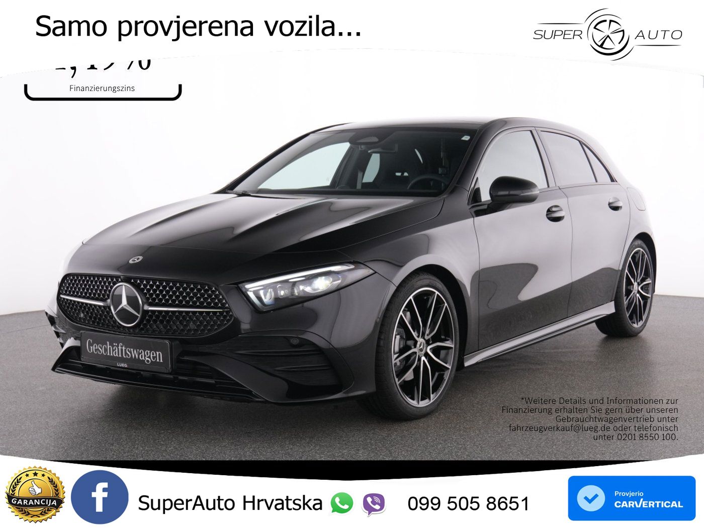 Mercedes-Benz A 180d 8G-DCT AMG