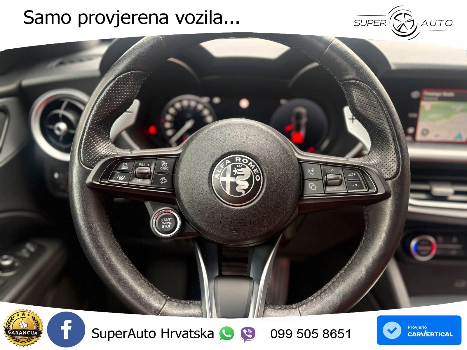 Alfa Romeo Stelvio 2.0 Turbo (280 KS) Q4 Automatic LED+GR SJED+ACC