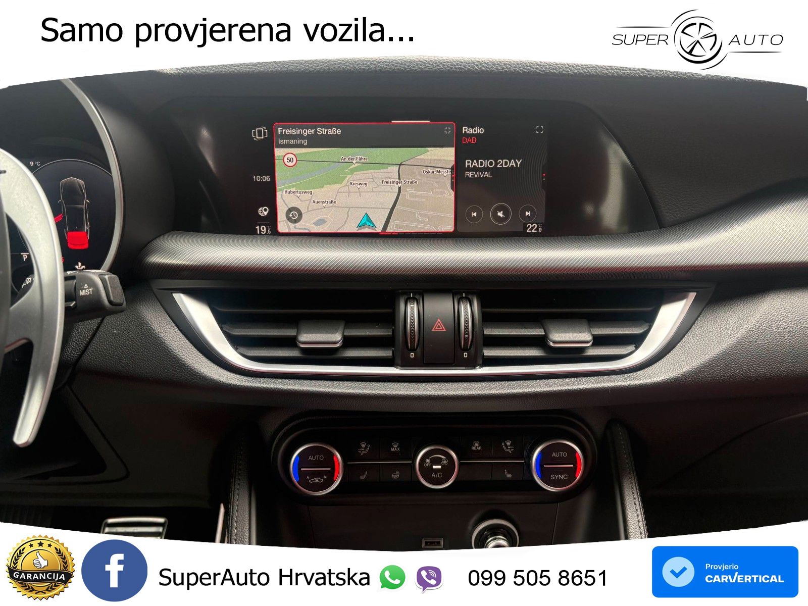 Alfa Romeo Stelvio 2.0 Turbo (280 KS) Q4 Automatic LED+GR SJED+ACC