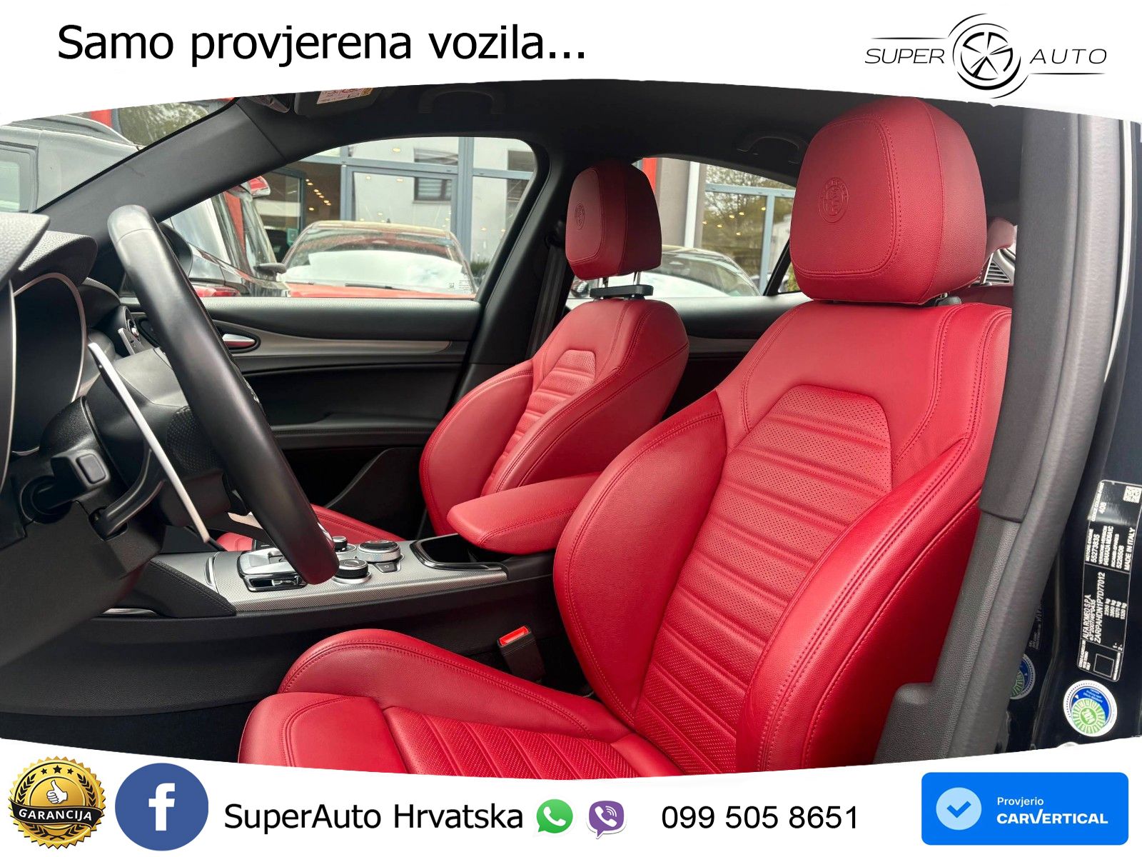 Alfa Romeo Stelvio 2.0 Turbo (280 KS) Q4 Automatic LED+GR SJED+ACC