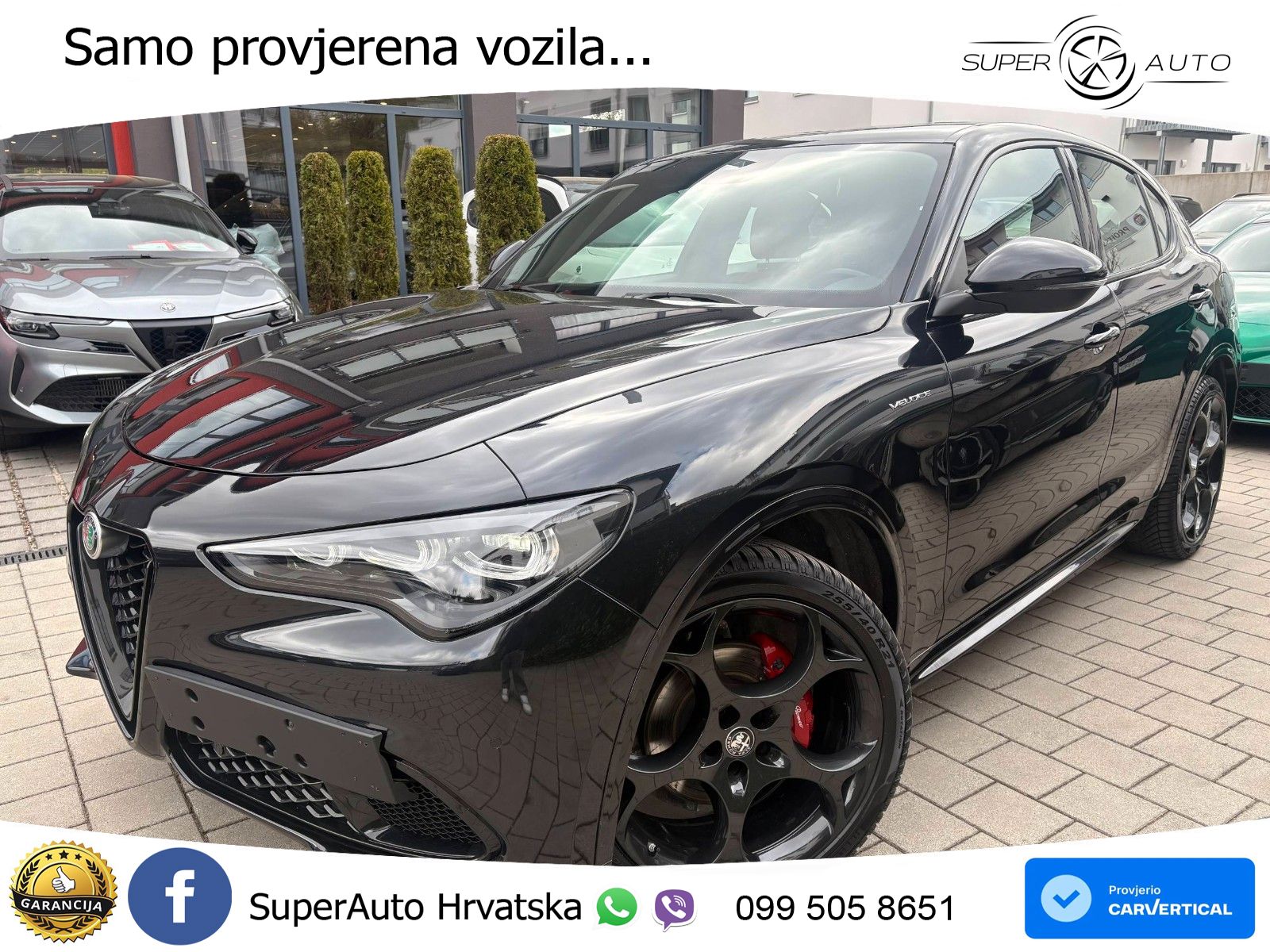Alfa Romeo Stelvio 2.0 Turbo (280 KS) Q4 Automatic LED+GR SJED+ACC